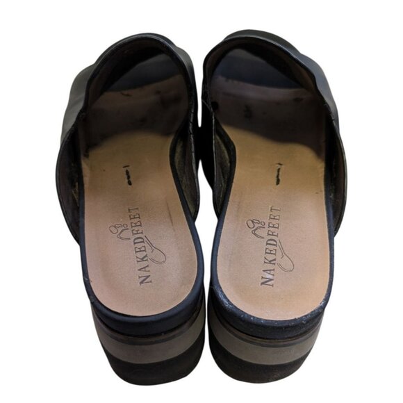 NakedFeet Flow Platform Sandals *READ* - Picture 3 of 12